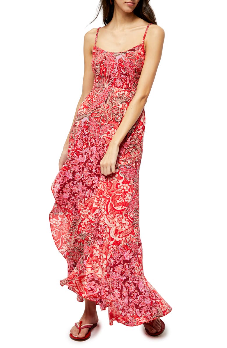 Free People Forever Yours Smocked Slipdress, Main, color, 