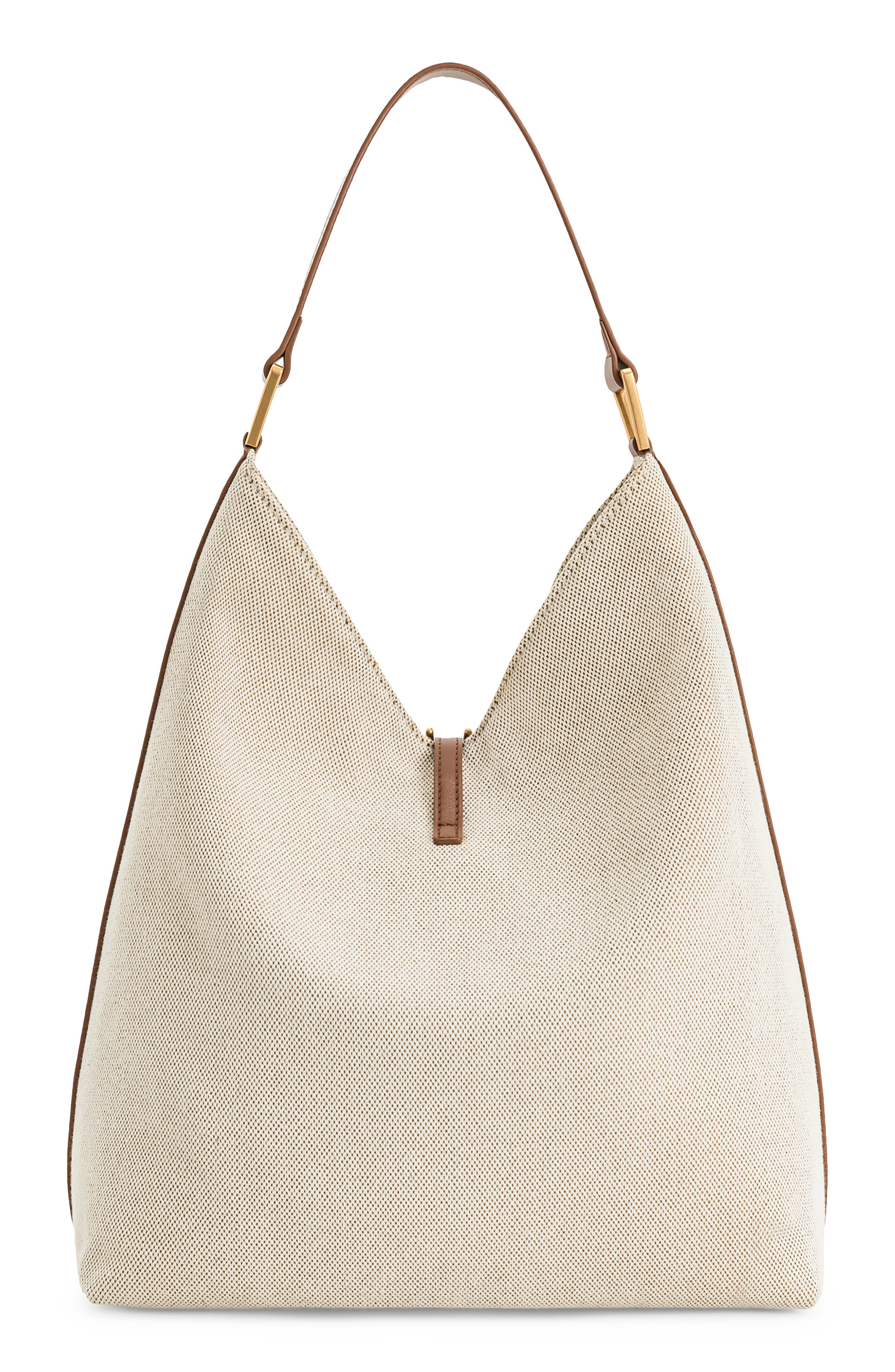 JW PEI Aria Canvas Shoulder Bag, Alternate, color, Brown/ Canvas