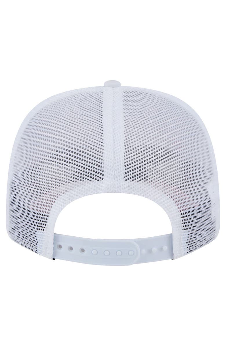 New Era Men's New Era White Texas Rangers Flamingo Mesh Back 9SEVENTY Stretch-Snap Hat, Alternate, color, White