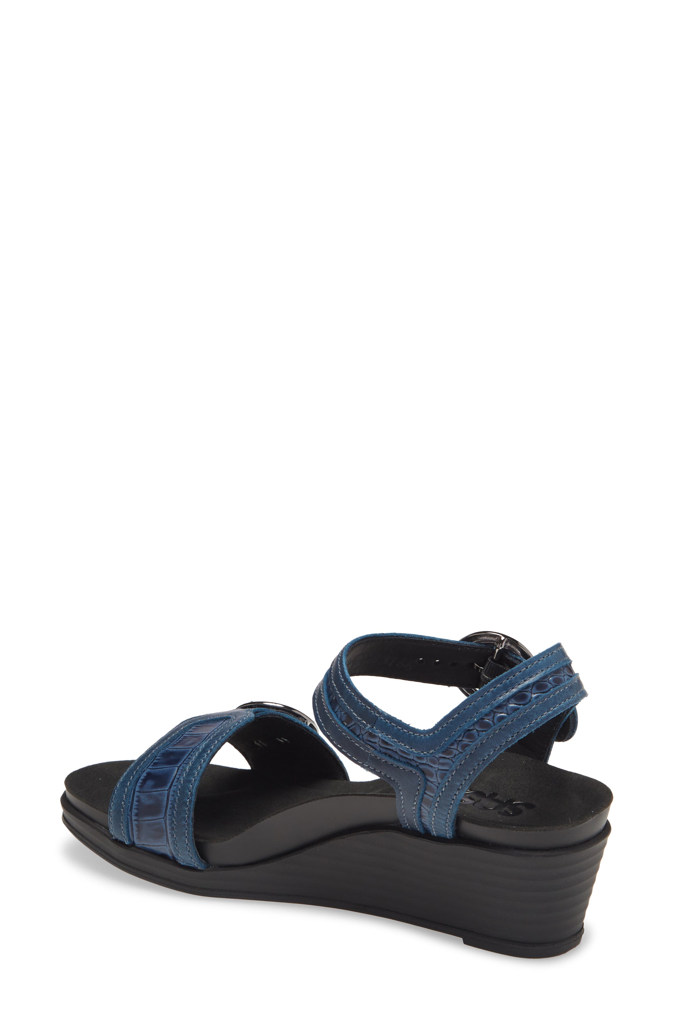 Seight Wedge Sandal, Alternate, color, CASPIAN