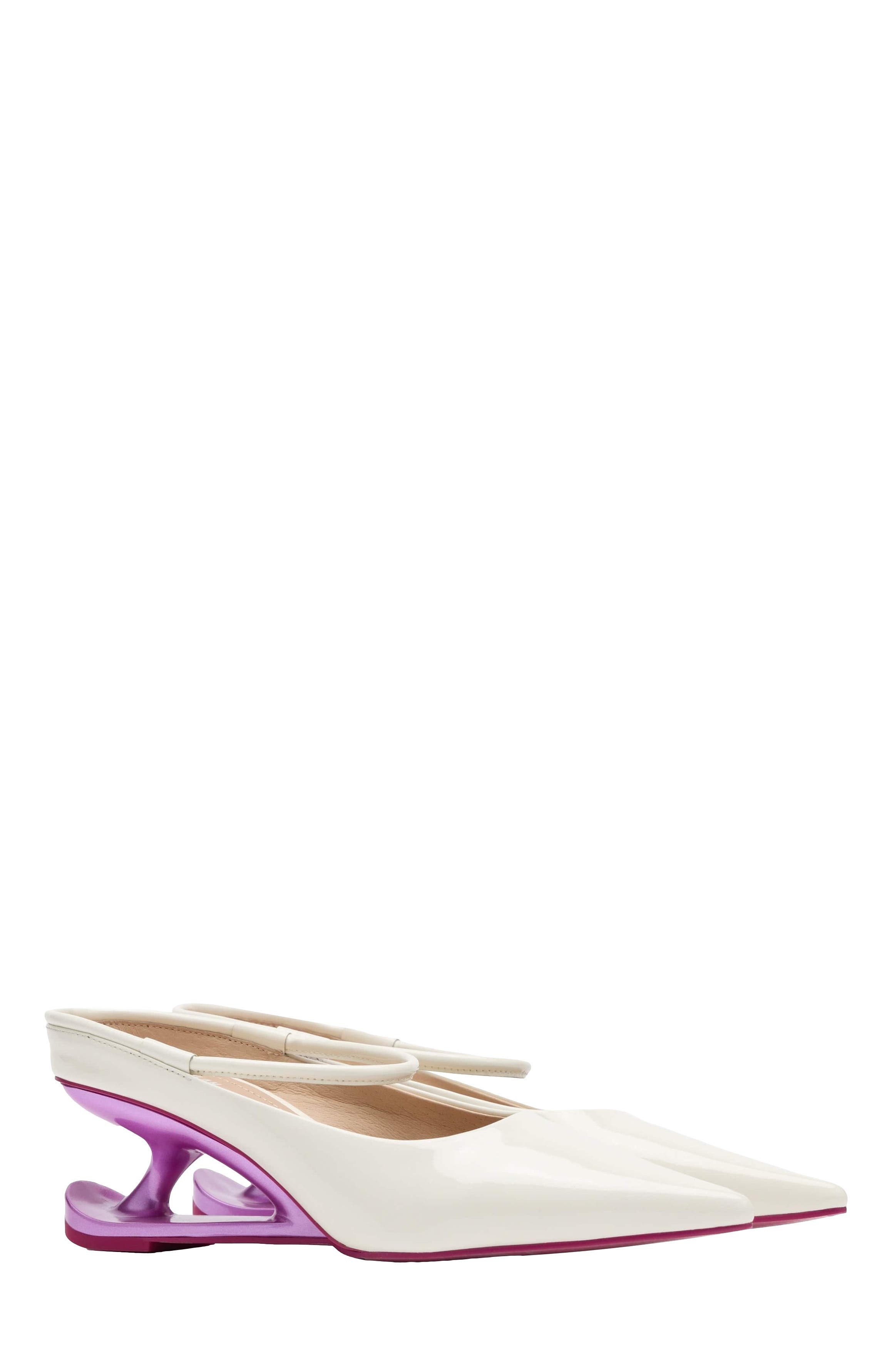 Sophia Leather Strap Pumps - image 4