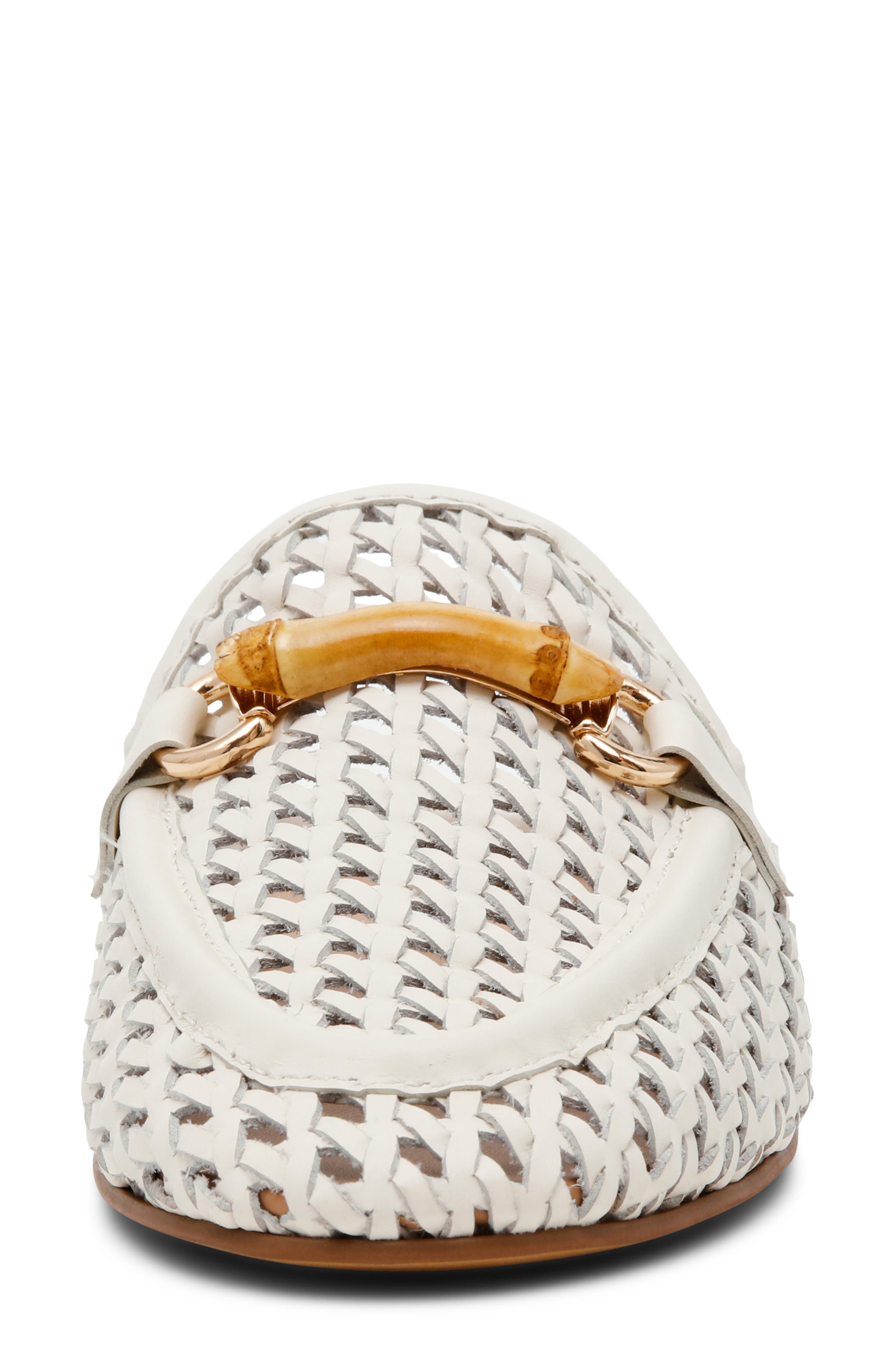 Steve Madden Radford Bit Mule, Alternate, color, Bone Leather