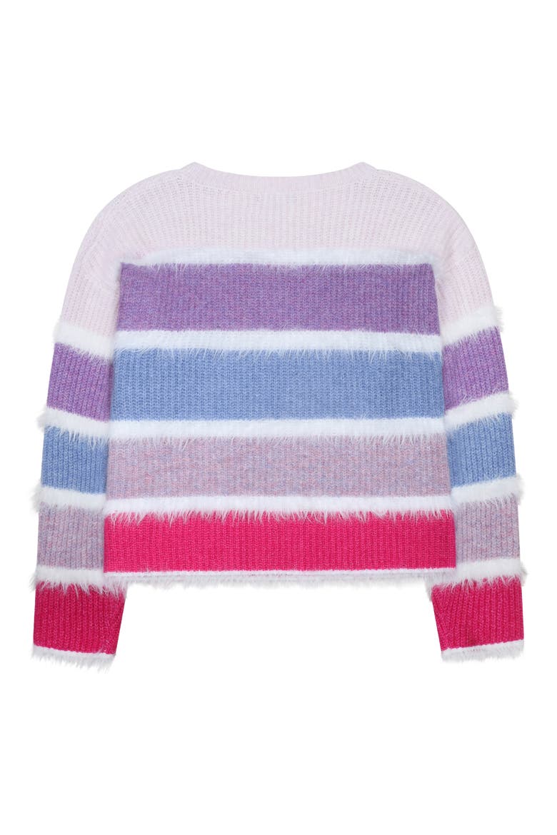 Kids' Multistripe Sweater, Alternate, color, GREY