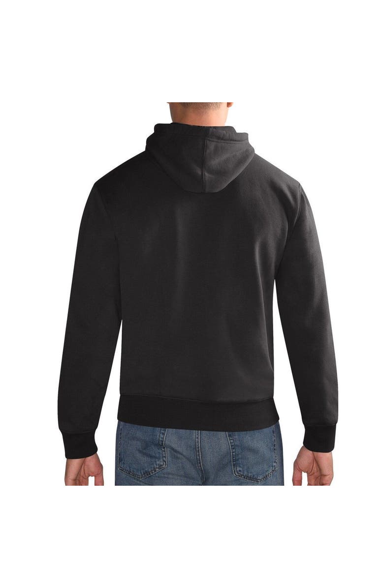 STARTER Men's Starter Black TRACKHOUSE RACING Classic Pullover Hoodie, Alternate, color, Black