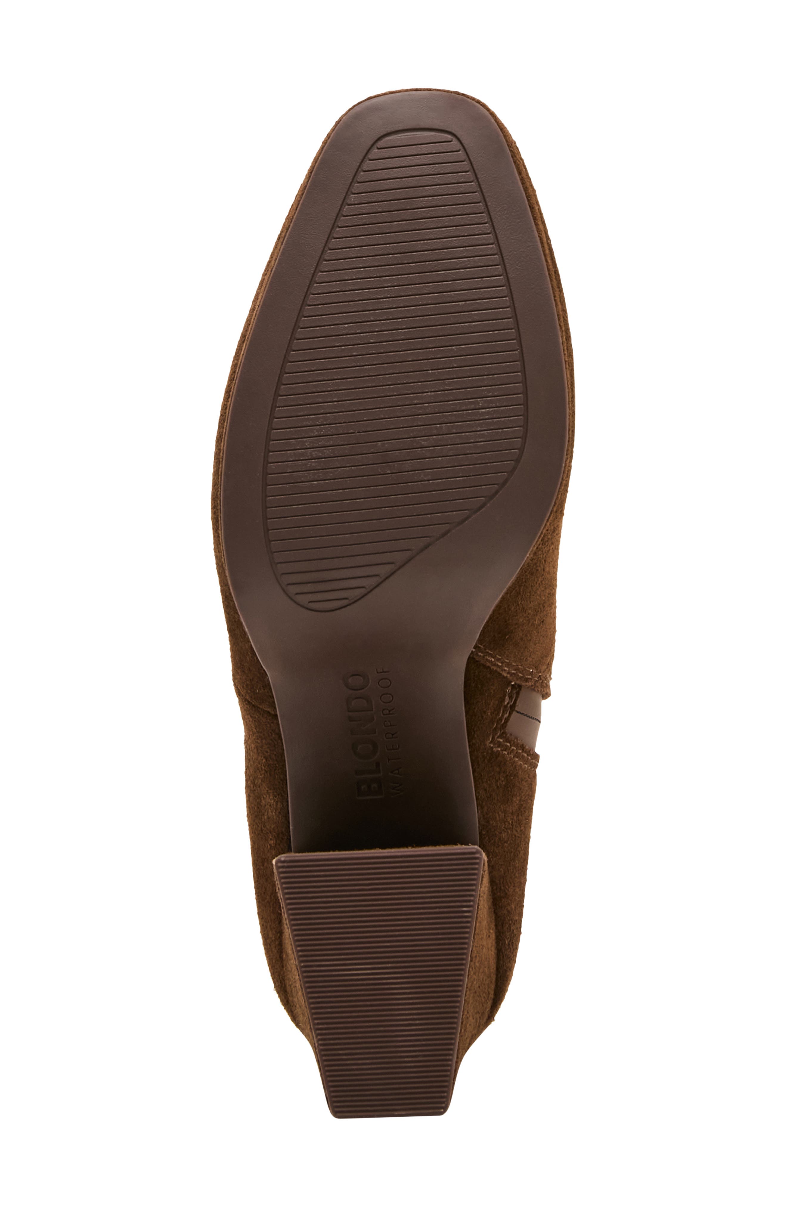 Shyna Waterproof Bootie, Alternate, color, CHOCOLATE SUEDE