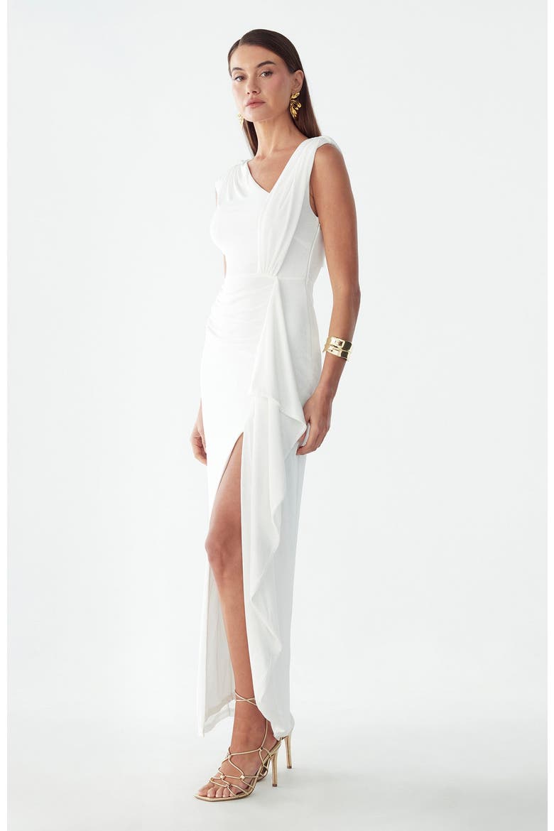 Amira Maxi Dress, Alternate, color, White