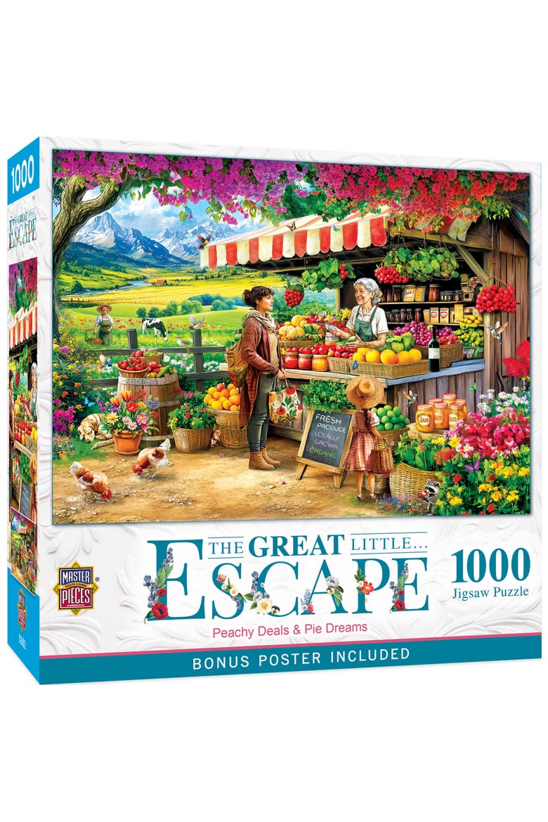 Peachy Deals & Pie Dreams 1000pc Puzzle, Main, color, Multicolor