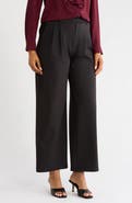 Gemma + Jane Adjustable Waist Wide Leg Knit Pants