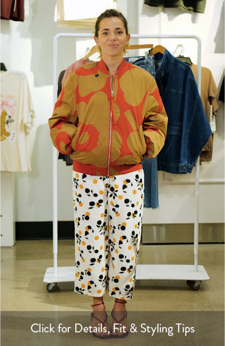 Blossa Unikko Bomber Jacket, sales video thumbnail