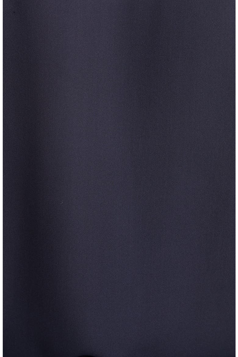 Lia Silk Button-Up Blouse, Alternate, color, NAVY COMBO