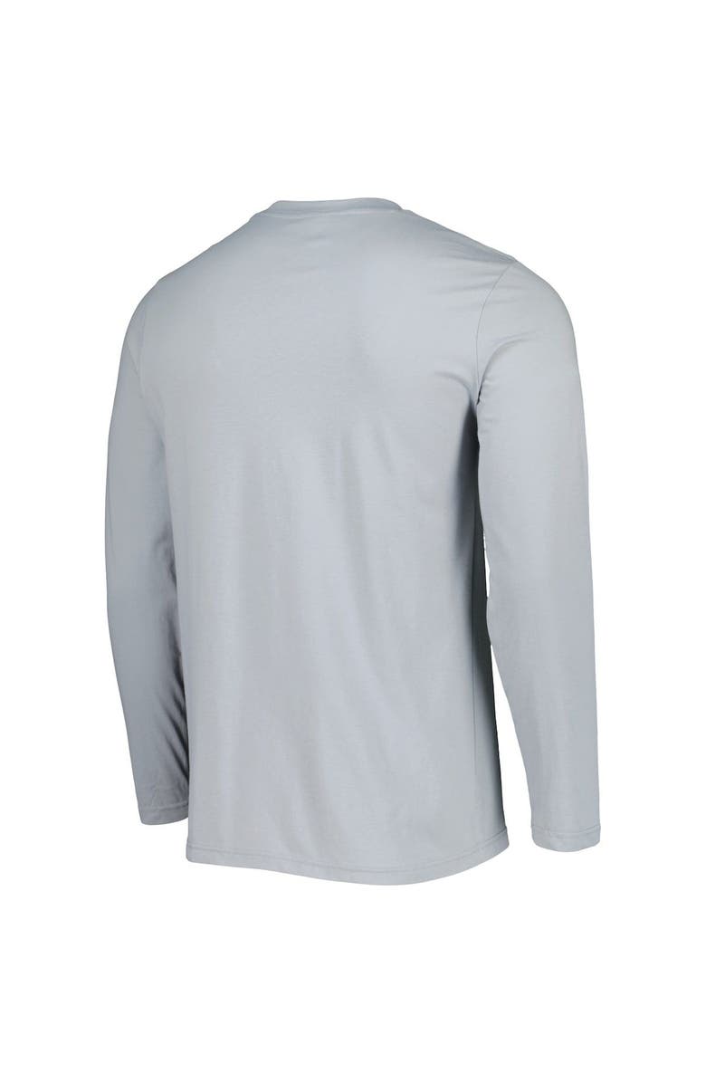 CONCEPTS SPORT Men's Concepts Sport Navy/Gray Boston Red Sox Breakthrough Long Sleeve Top & Pants Sleep Set, Alternate, color,