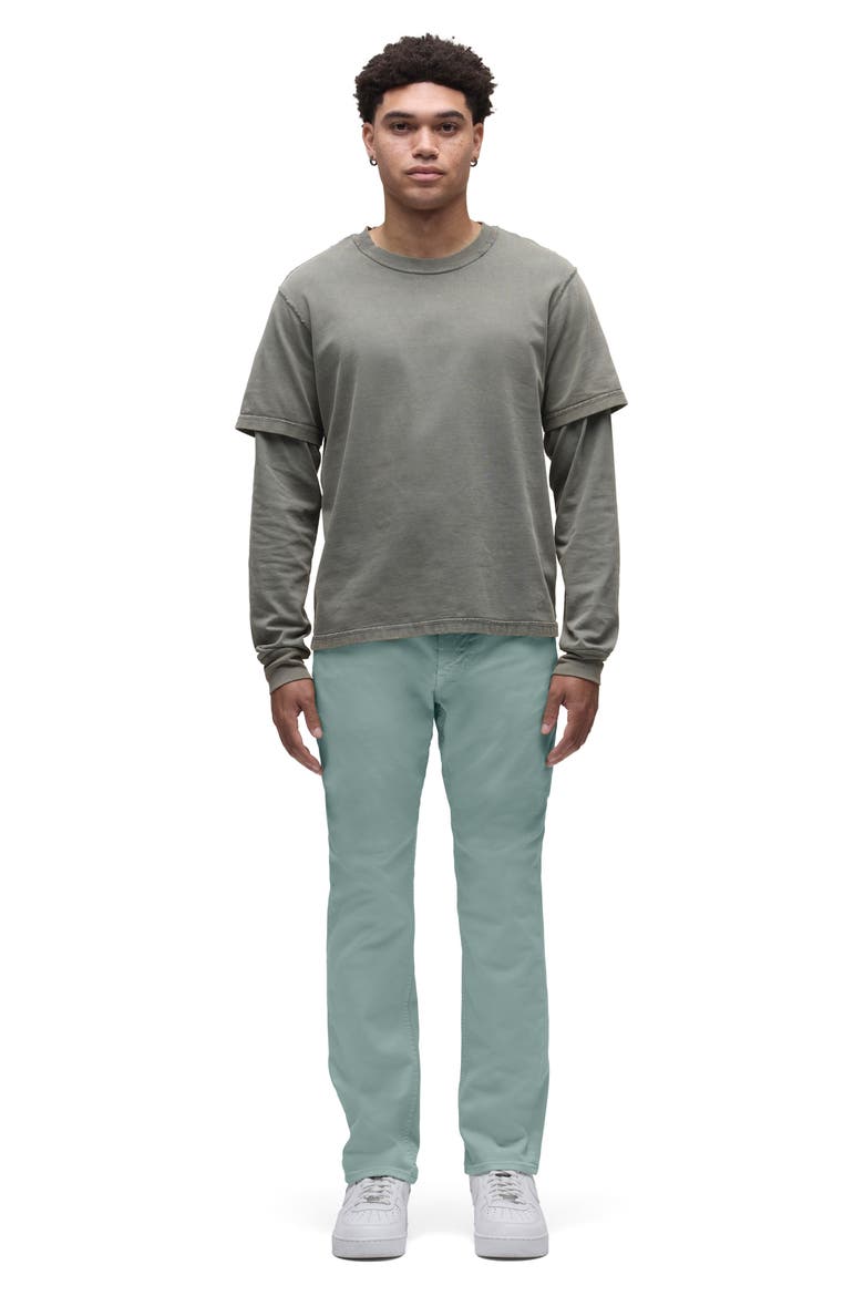 Blake Stretch Slim Straight Leg Jeans, Alternate, color, AGAVE
