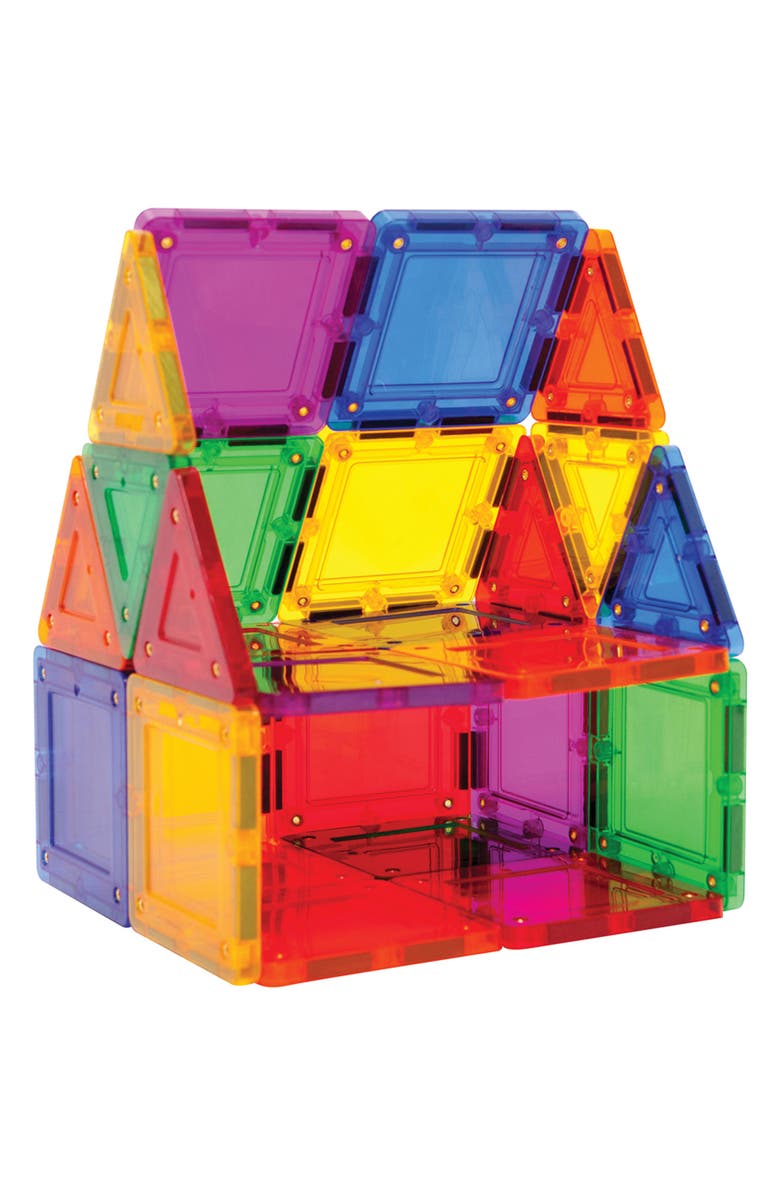 Magformers Tileblox 30-Piece Rainbow Magnetic Construction Set, Alternate, color, 