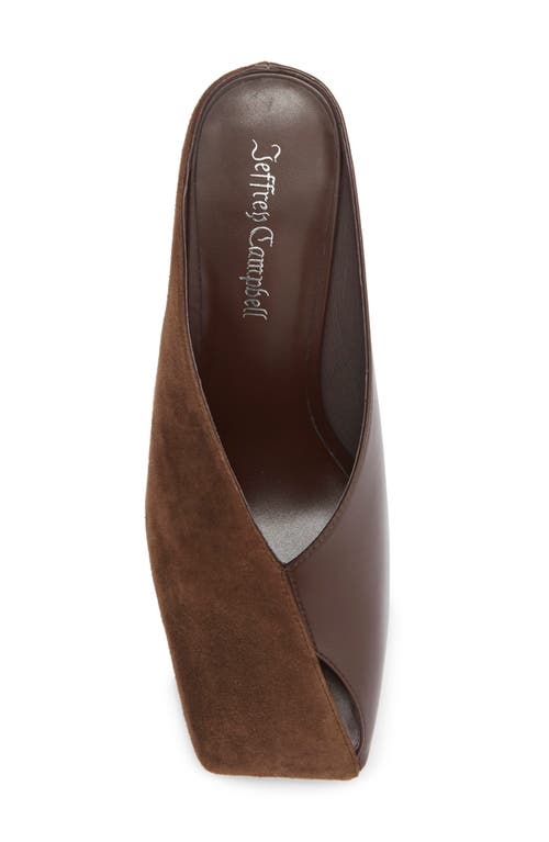Jeffrey Campbell Hoof It Mule In Brown