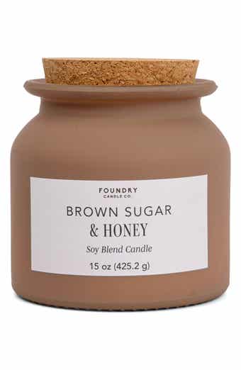 Foundry Candle Co. 15-Ounce Jar Fragrance Candle with Cork Lid