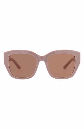 McQueen 55mm Square Sunglasses