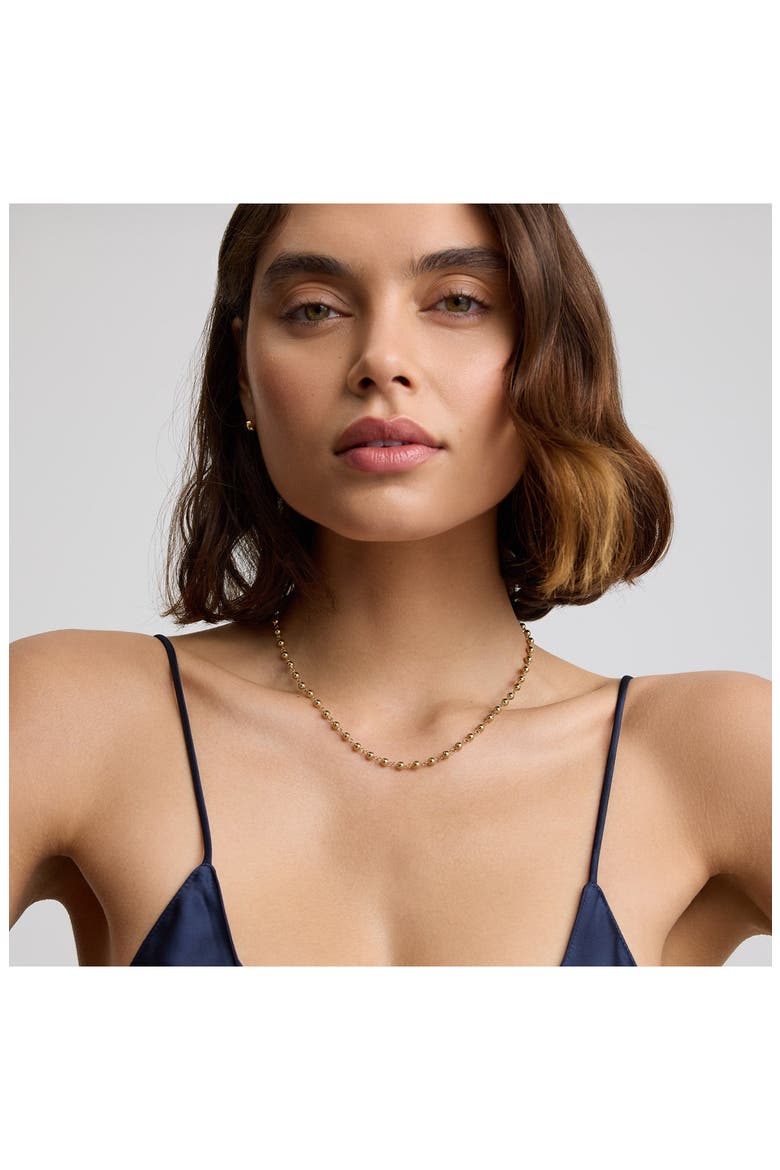 Bauble Chain Necklace, Alternate, color, GOLD