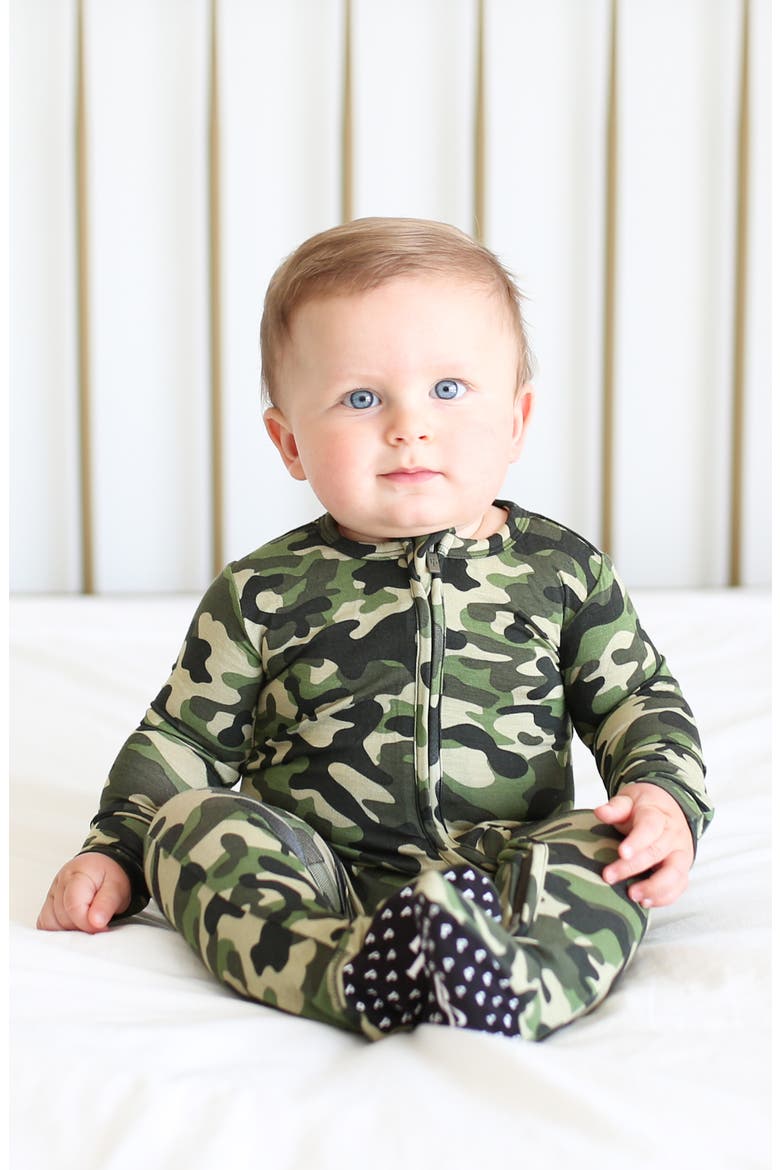 Cadet Camo Footie, Alternate, color, CADET