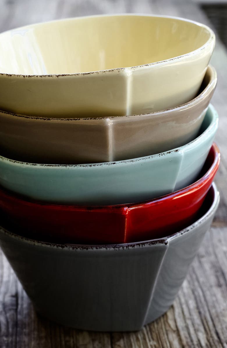 VIETRI Lastra Cereal Bowl, Alternate, color, White