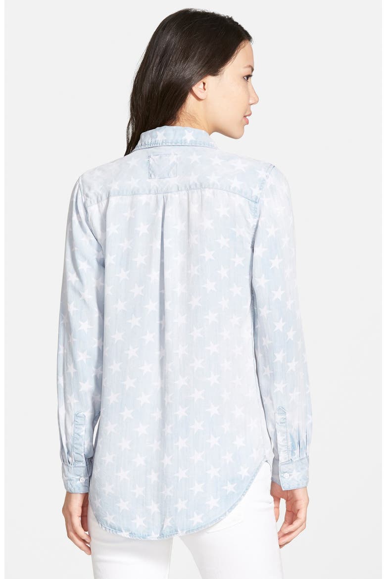 'Carter' Chambray Shirt, Alternate, color, STAR WASH