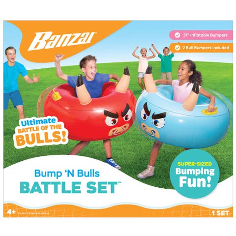 2 Inflatable Body Bumper Toys