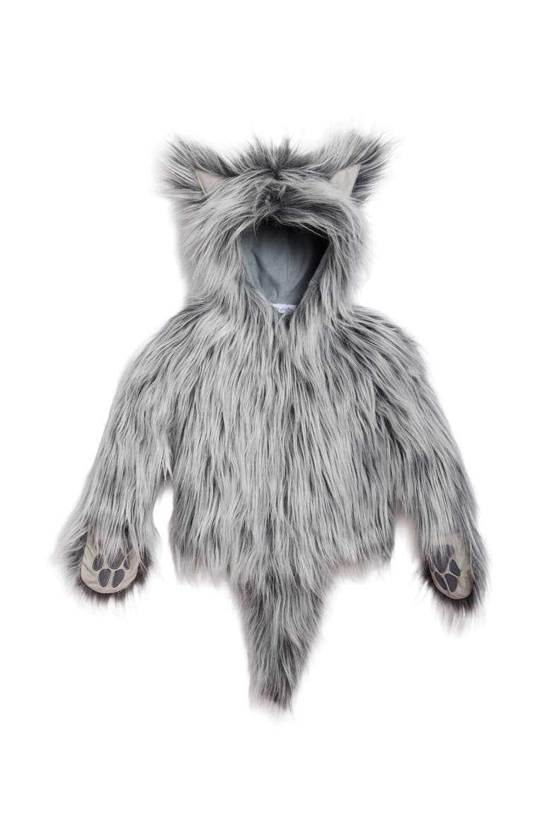 Werewolf Hoodie for Kids, Alternate, color, Grey