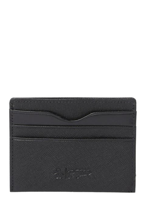 Saffiano Leather Card Case