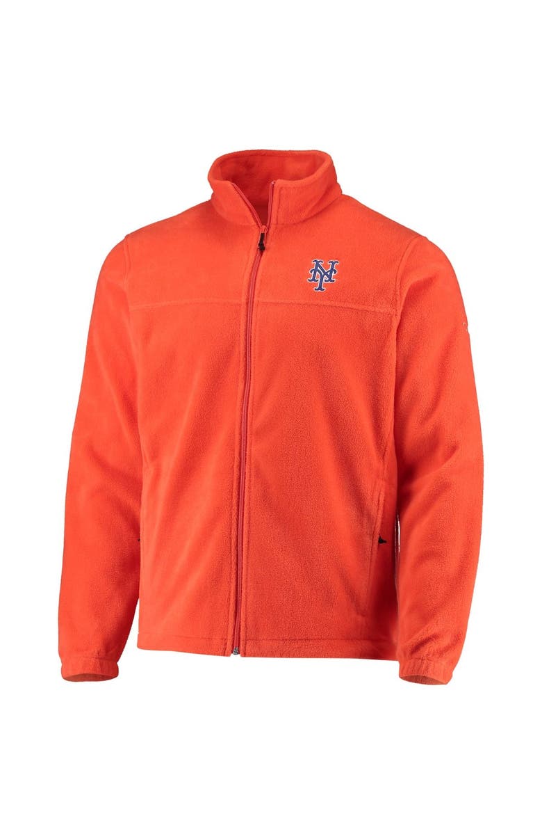 Columbia Men's Columbia Orange New York Mets Full-Zip Flanker Jacket, Alternate, color,