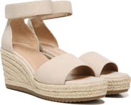 SOUL NATURALIZER Oakley Ankle Strap Espadrille Wedge Sandal