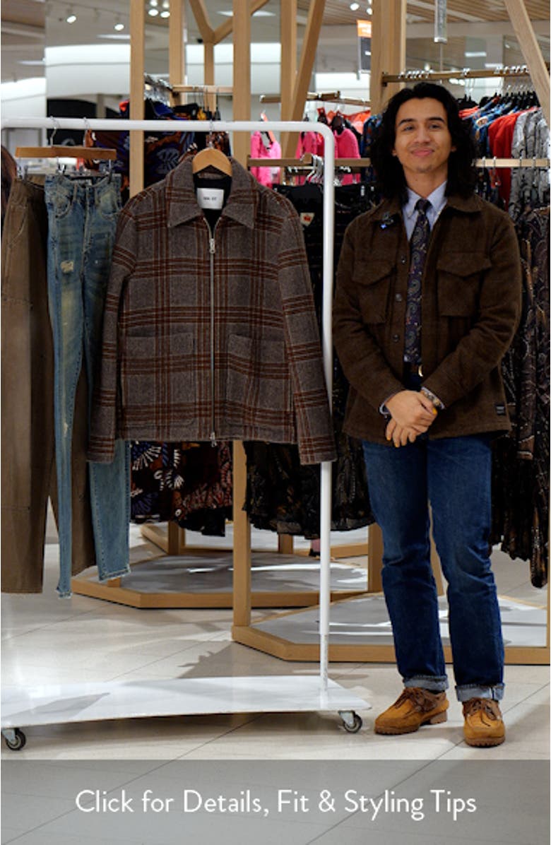 Gael 8442 Wool Blend Shirt Jacket, sales video thumbnail