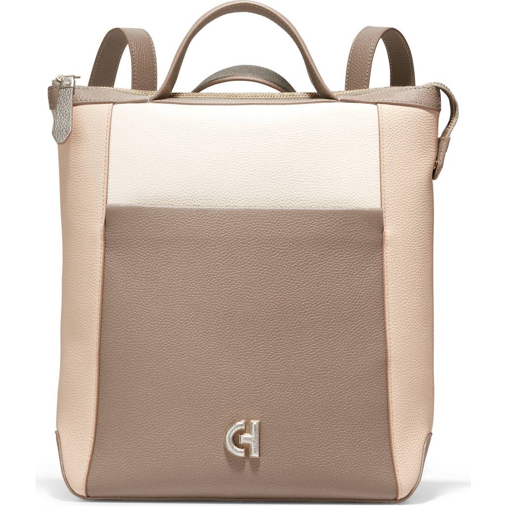 Cole Haan Small Grand Ambition Leather Convertible Luxe Backpack
