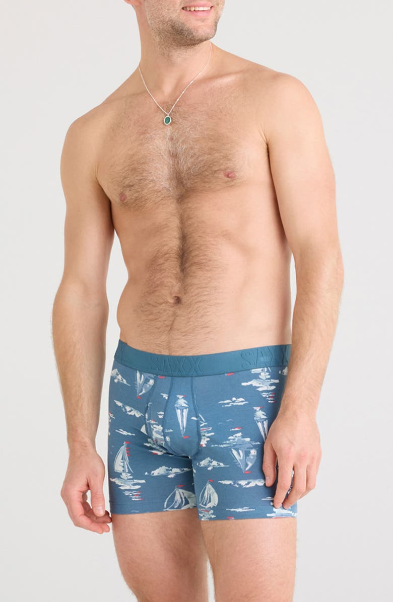 SAXX DropTemp<sup>™</sup> Cooling Cotton Boxer Briefs, Main, color, 