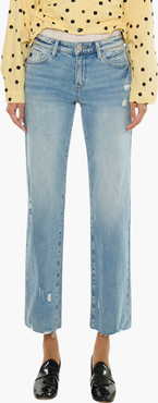 KanCan Alice Essentials Mid Rise True Straight Jeans