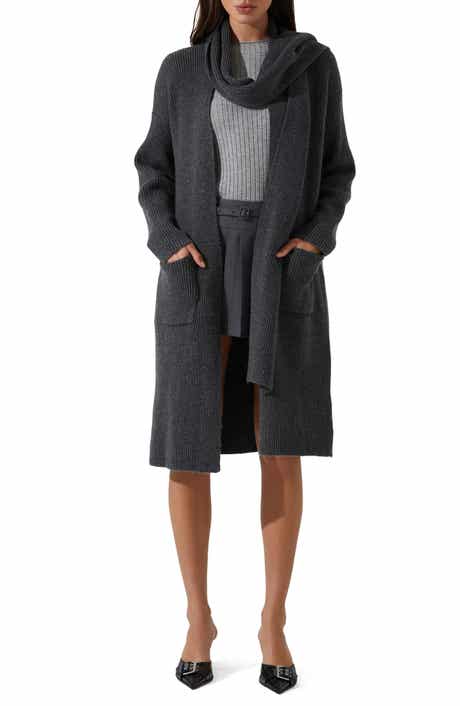 ASTR the Label Noemi Scarf Longline Cardigan