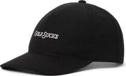 TravisMathew Golf Sucks Six-Panel Snapback Cap