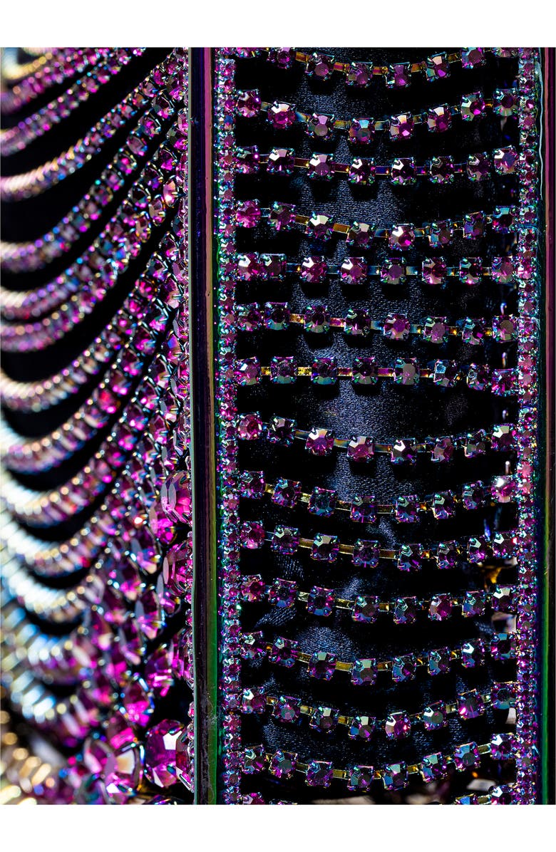 Benedetta Bruzziches Giulietta degli Spiriti Crystal Embellished Minaudière, Alternate, color,