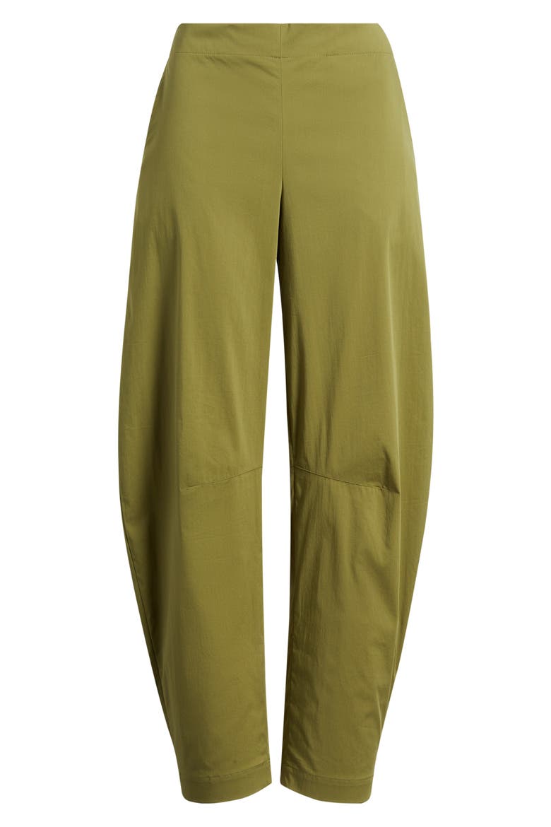 Barrel Leg Pants, Main, color, BAY LEAF