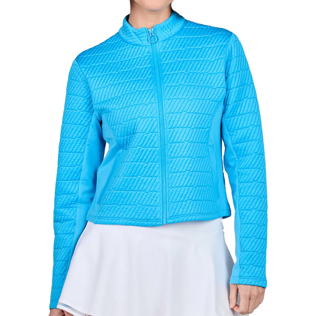 Sofibella Staples Womens Golf Jacket In Blue