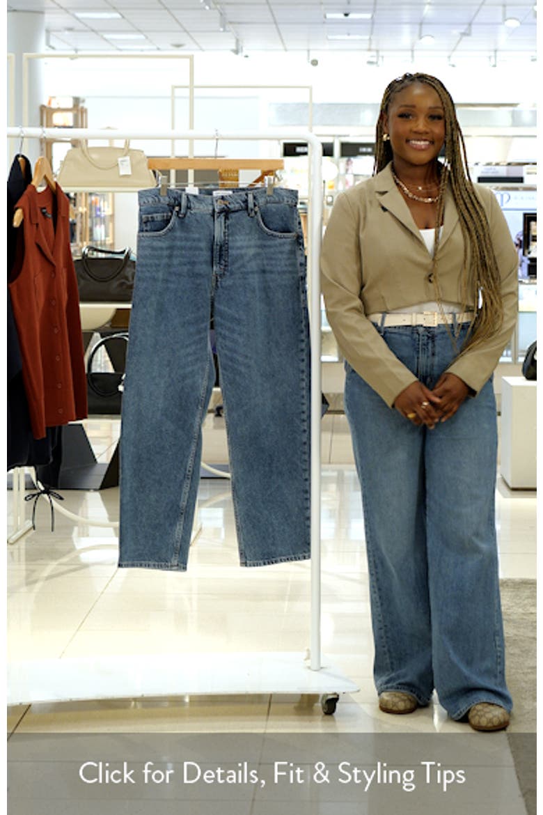 Good Standard Straight Leg Jeans video