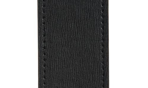 Totême Toteme Swirl Leather Belt In Black