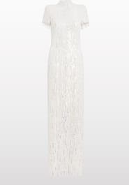 Jenny Packham Madeleine Sequin Beaded Dress