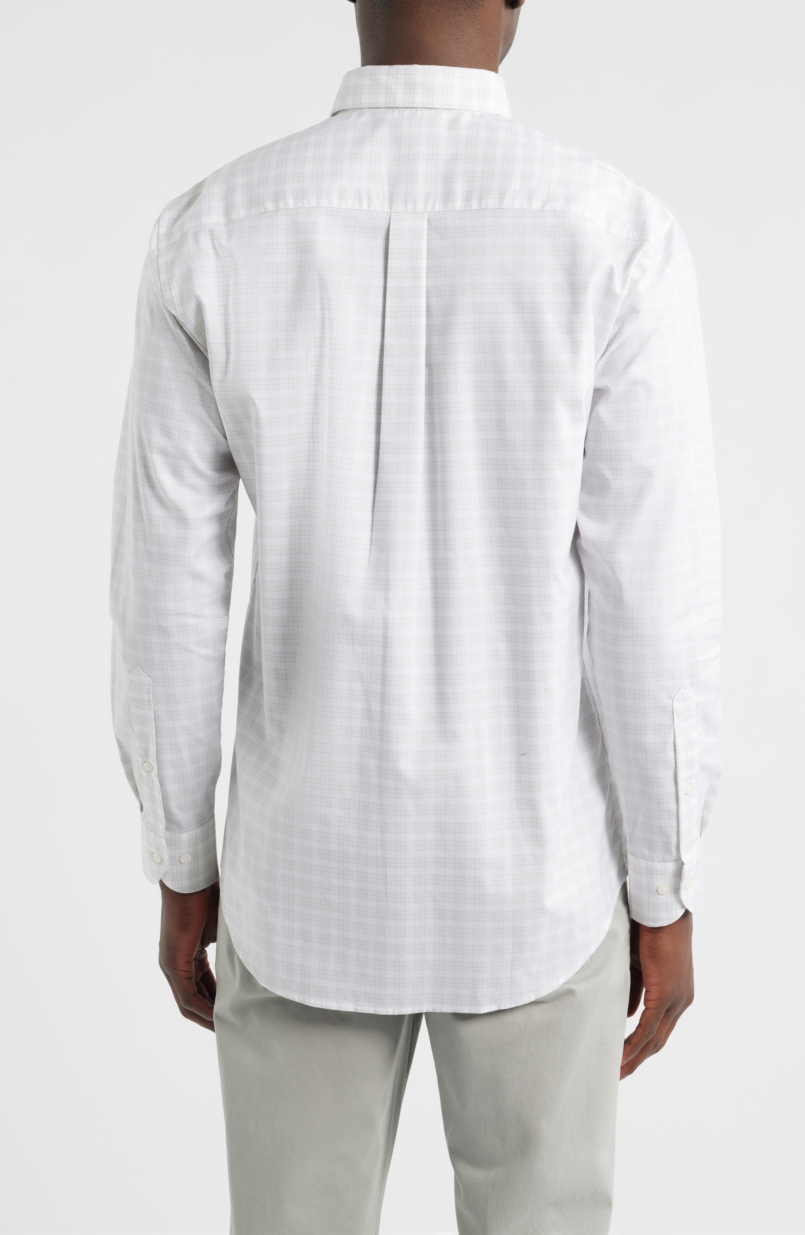 Douglas Crown Lite Check Performance Twill Button-Down Shirt - image 4