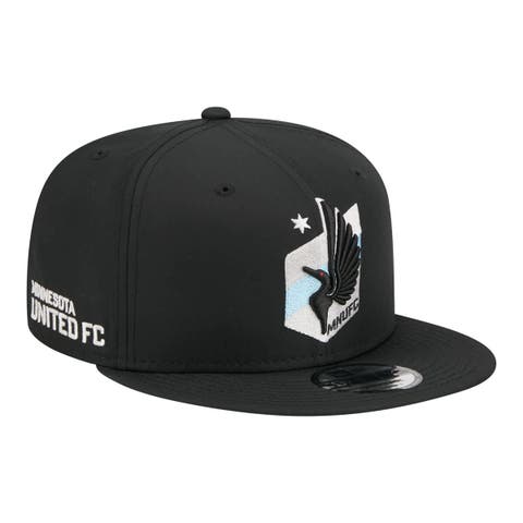 Men's New Era Black Minnesota United FC 2026 Jersey Hook 9FIFTY Snapback Hat