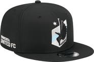 New Era Men's New Era Black Minnesota United FC 2026 Jersey Hook 9FIFTY Snapback Hat