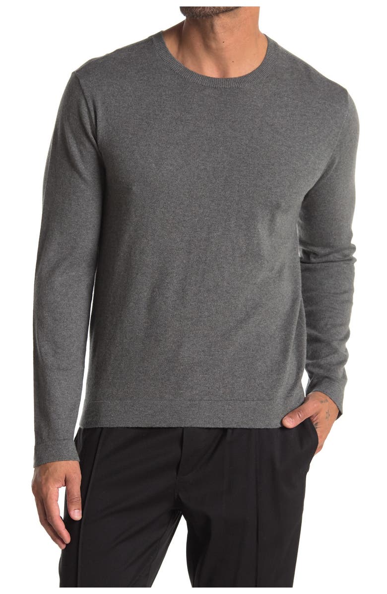 Amicale Cotton Cashmere Blend Crew Neck Sweater, Main, color,