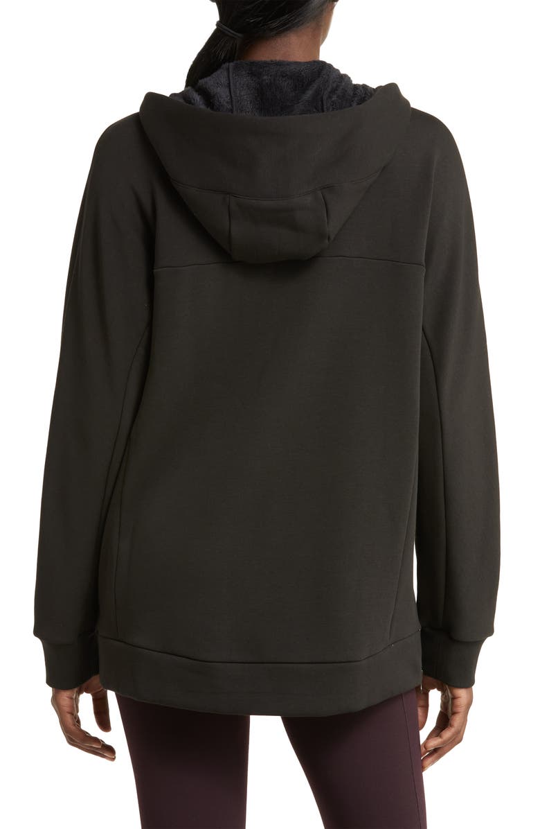 Zella Amazing Fleece Full Zip Hoodie, Alternate, color,