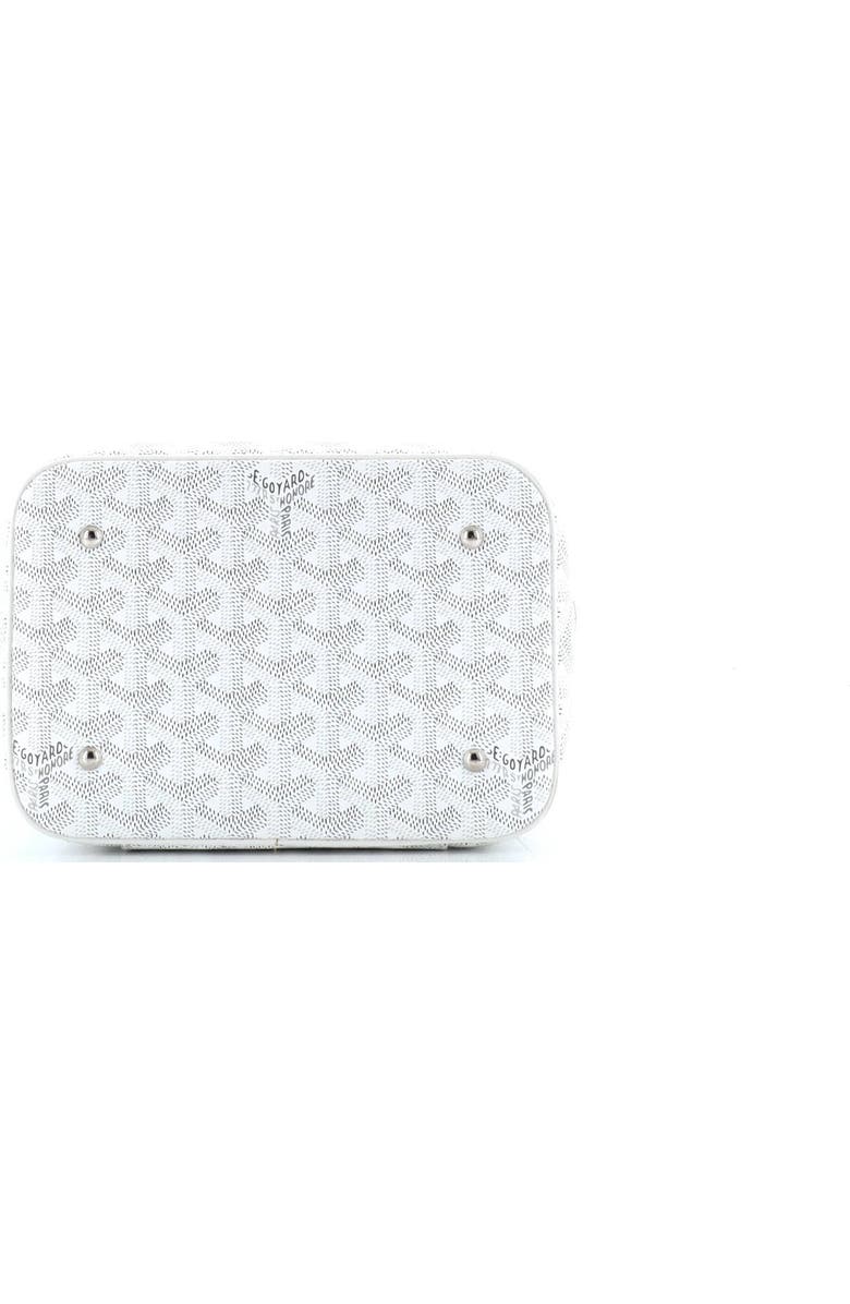 Pre-Owned Goyard Muse Vanity Case Coated Canvas, Alternate, color, White