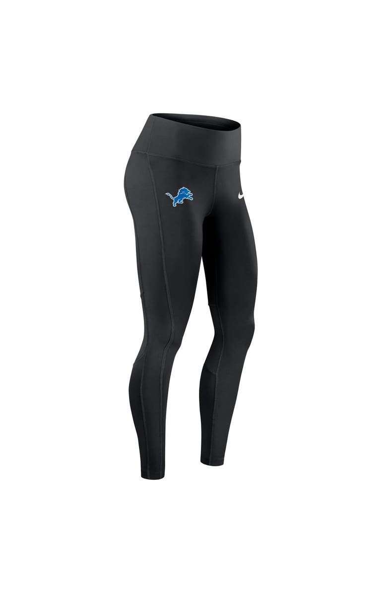 Nike Women's Nike Black Detroit Lions Primetime Epic Fast Performance Leggings, Alternate, color, Black