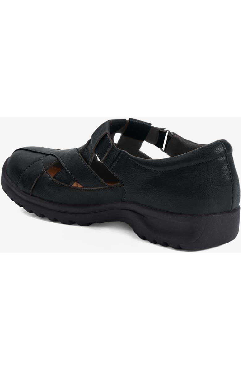 Comfortview The Cailyn Flat, Alternate, color, Black