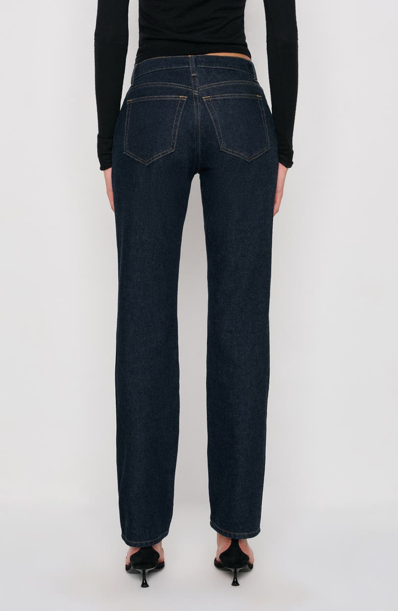 Reformation Greer Straight Leg Jeans, Alternate, color, Ondine